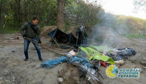Новый погром: во Львовской области сожгли цыганский табор