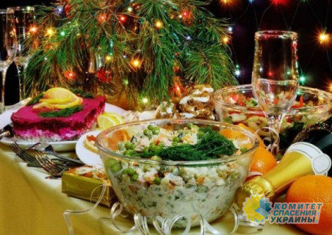 Украинцам подсчитали стоимость новогоднего стола 2021 года