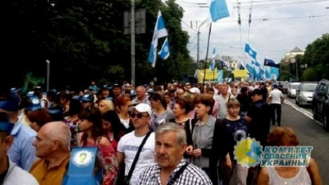 В Киеве бунтуют против высоких тарифов и низких зарплат