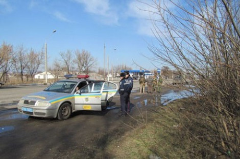 В Донбассе бойцы АТО напали на полицейских