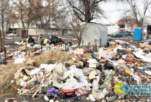 В Сети появились свидетельства что Киев превратился в мусорник