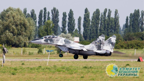 Во Львове прибывший на модернизацию МиГ-29 разворовали на запчасти