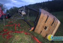 В Украине упал воздушный шар
